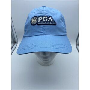 PGA Blue Cap Hat Hook & Loop Middle Atlantic Section Ahead